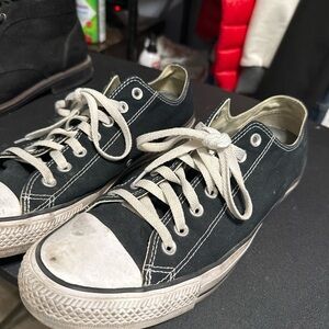 Black Canvas Sneakers